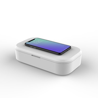 2020 Fast charging 10W wireless charger with UV sterilizing function box for mobile phone